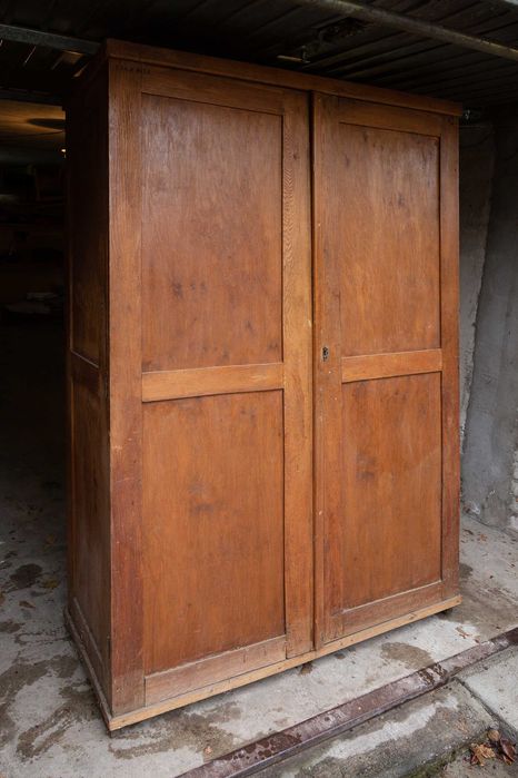 Szafa zabytkowa lite drewno PRL retro