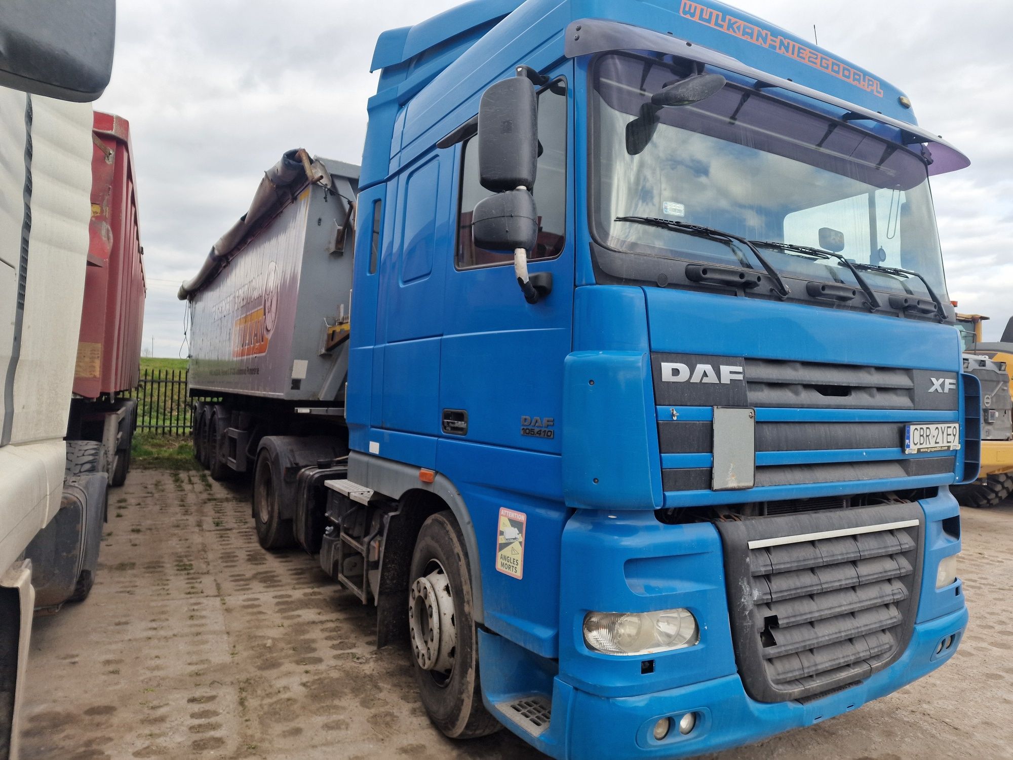 DAF XF 105 standard hydraulika