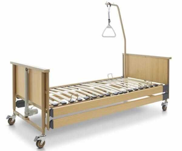 Łóżko rehabilitacyjne metalowe elektryczne  DALI  90 cm x 200 cm