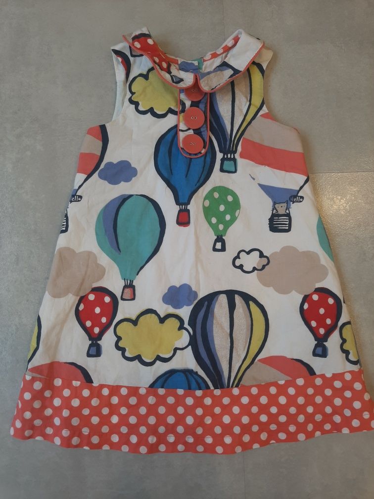 Sukienka NEXT rozmiar 98 jak nowa balony