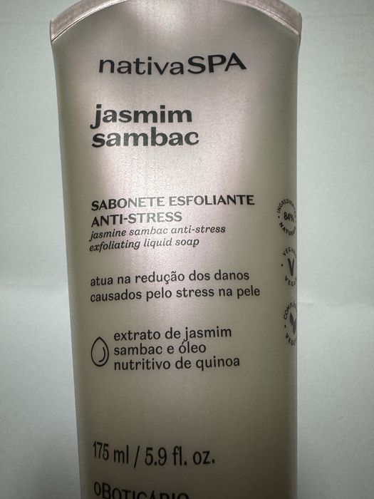 Sabonete esfoliante liquido