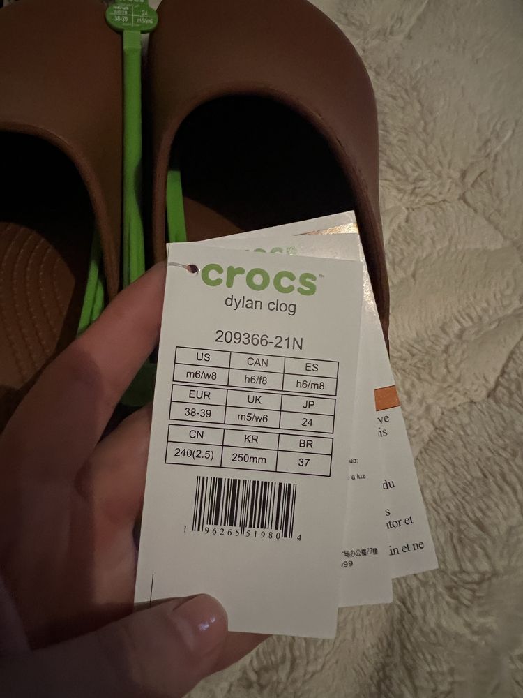 Кроксы crocs оригинал новые