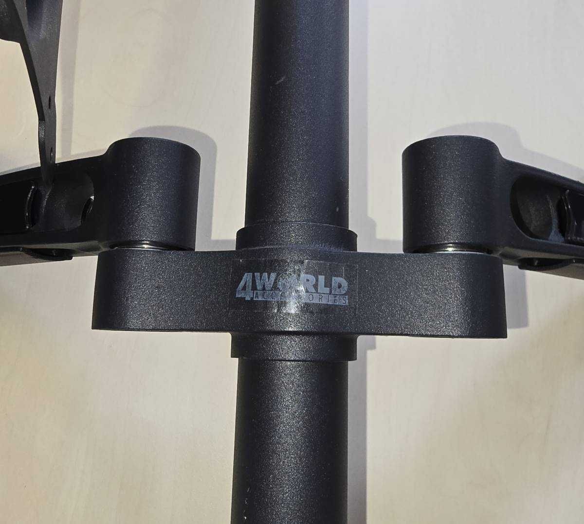 4World Uchwyt LCD/TV biurkowy na dwa monitory do 27" model 07641