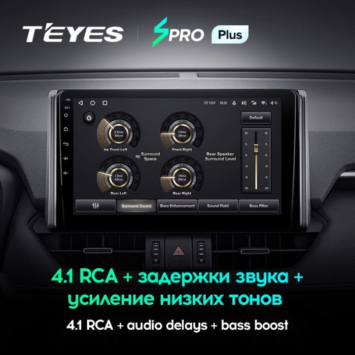 Штатная магнитола Teyes SPRO Plus Toyota RAV 4 (2018-2020) Android