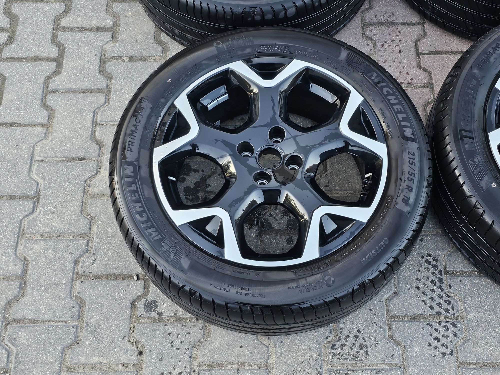 Koła letnie Opel Mokka 4x108 215/55R18 Michelin 7mm jak Nowe