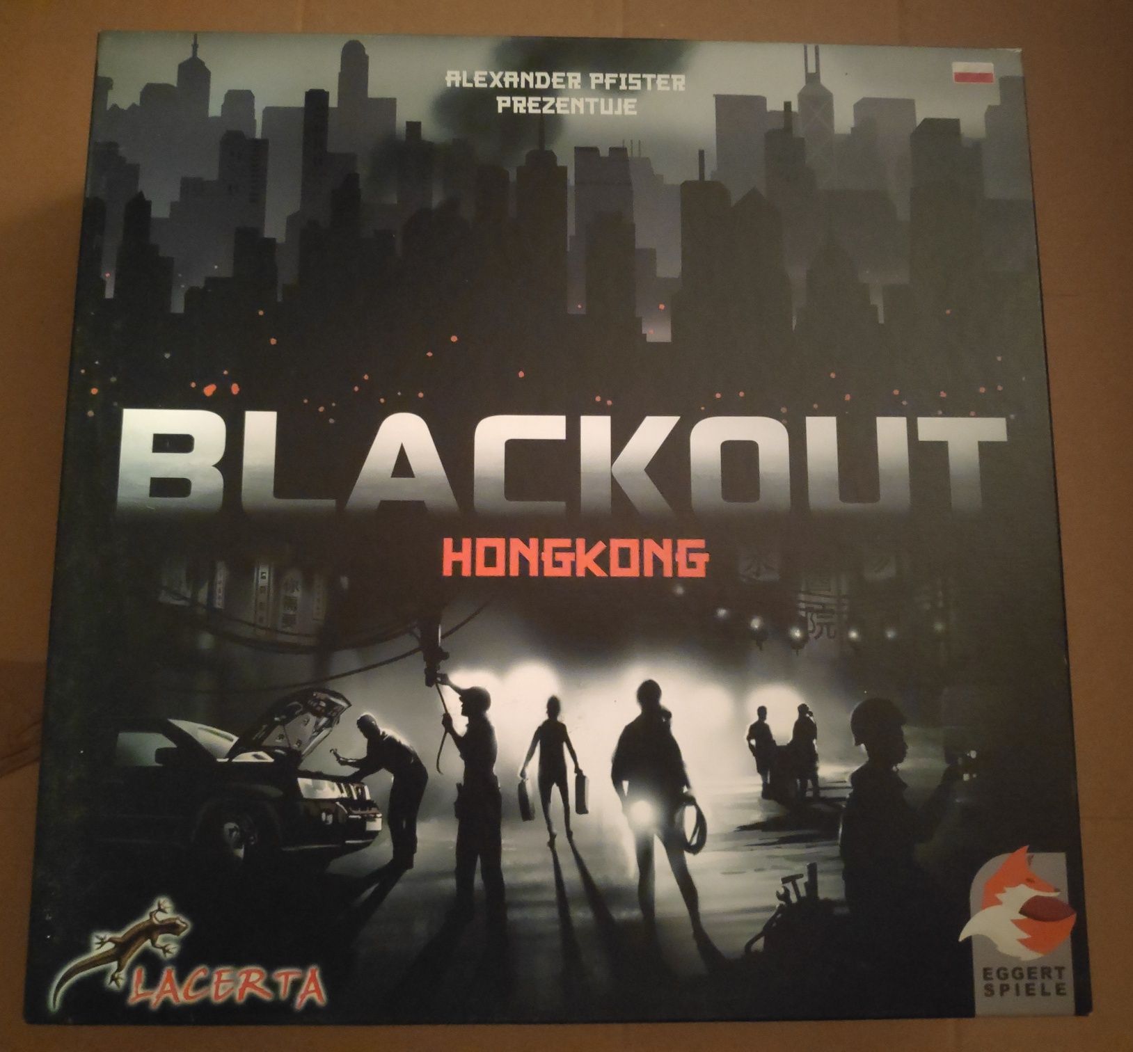 Blackout Hongkong gra planszowa