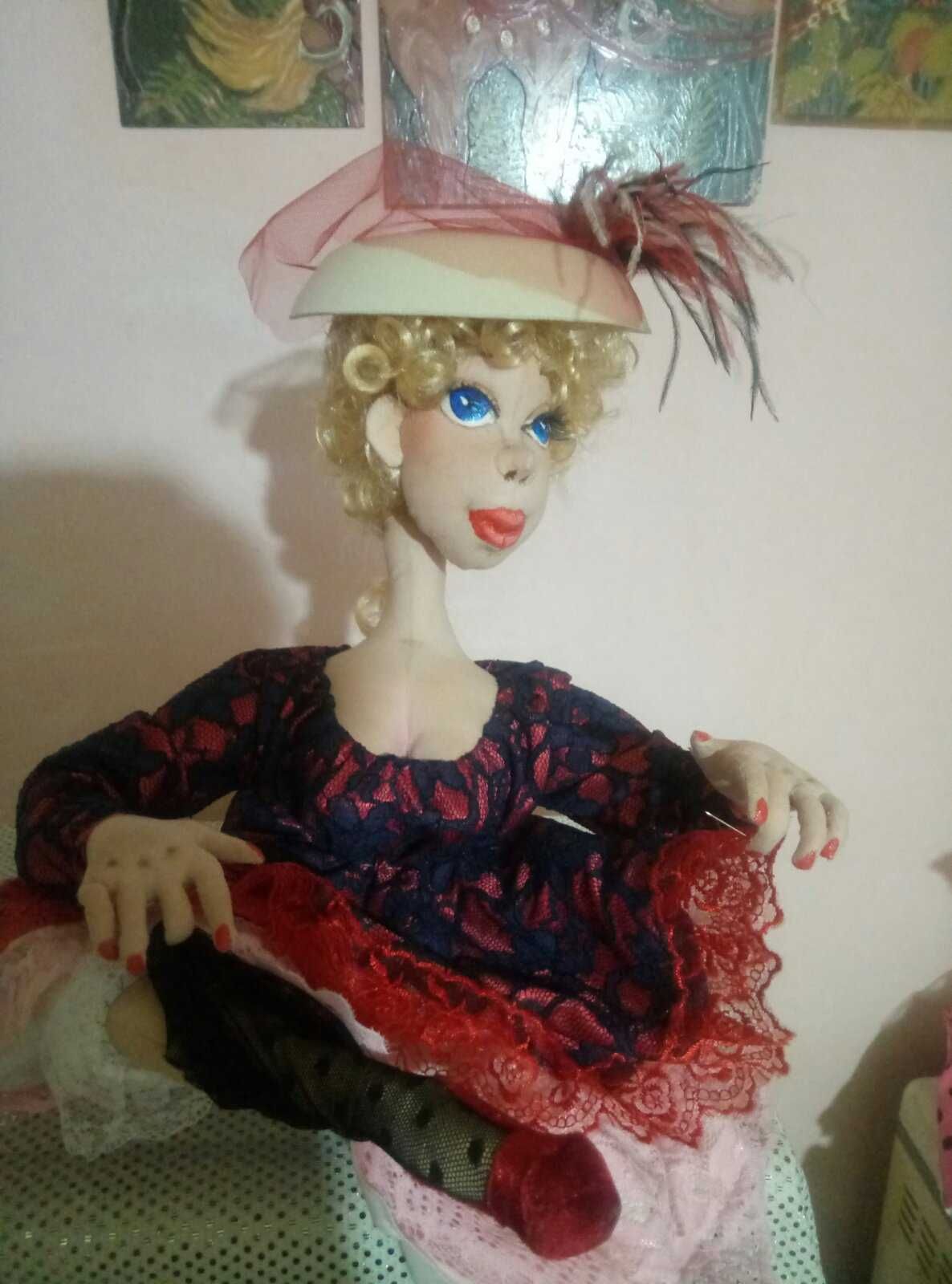 Авторские текстильные куклы на заказ - подарок сувенир
