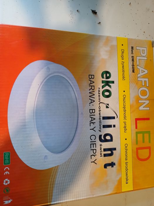 Plafon sufitowy LED 6w =60w
