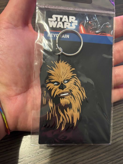 Porta-chaves STAR WARS Cabeça Chewbacca - Novo, Selado