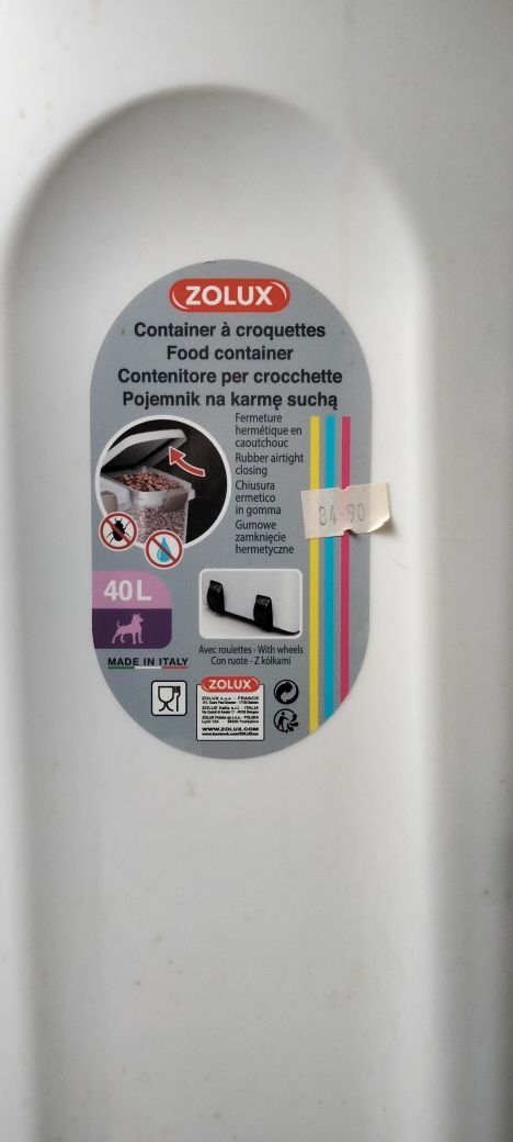 Pojemnik 40 l na karmę