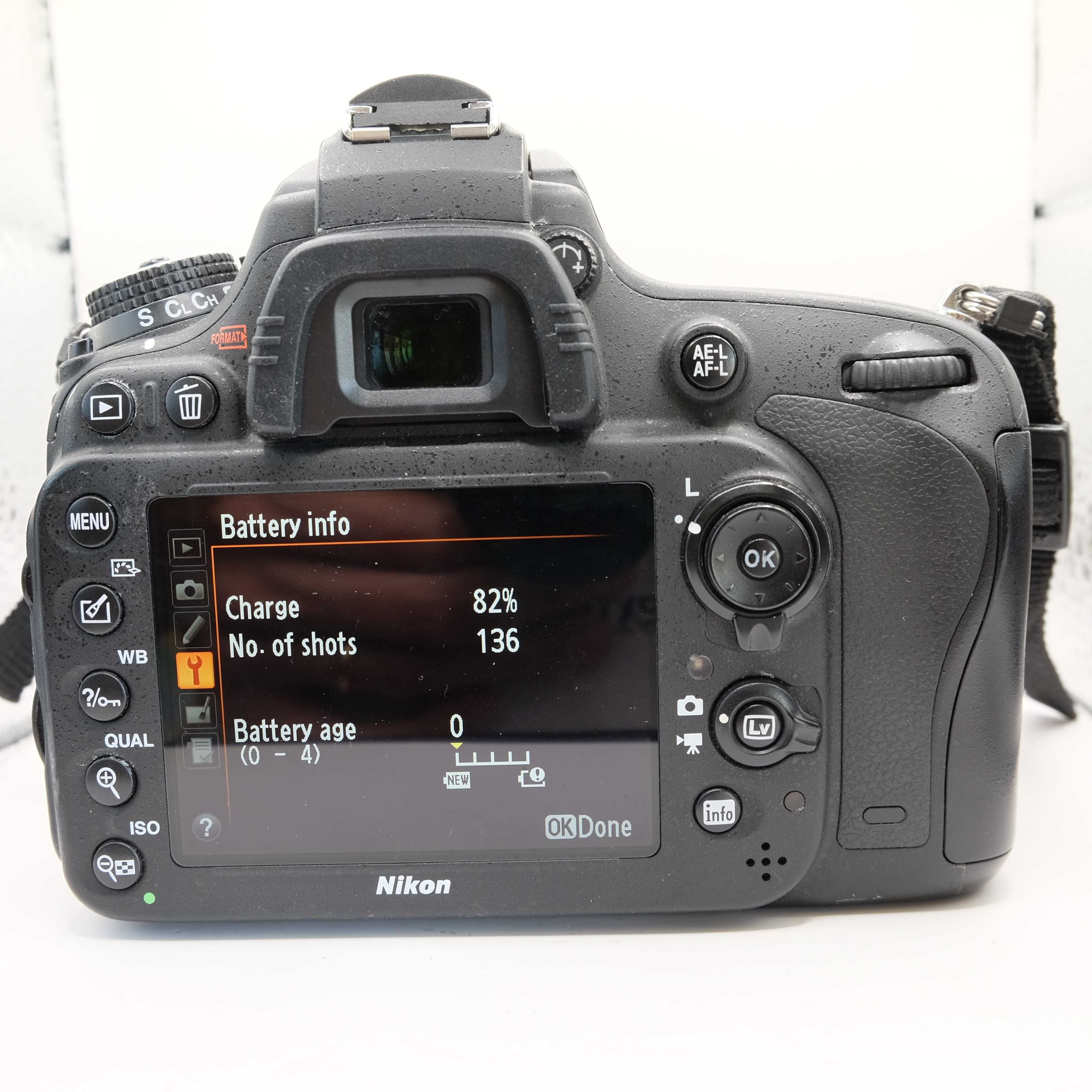Corpo Full Frame DSLR Nikon D600 - shutter count baixo 26.500 fotos