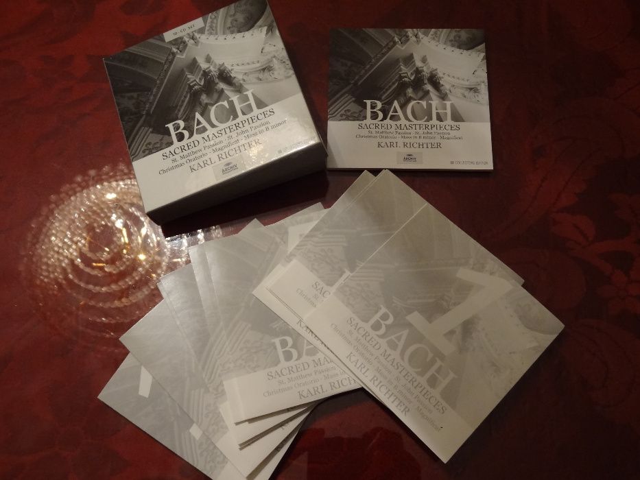 BACH, J. S. – Karl Richter ∟ Sacred Masterpieces . Archiv P. | 10 CD's