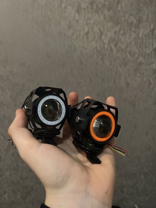 Додаткове світло на мото, мото туманки, лінза, доп світло, освіщення