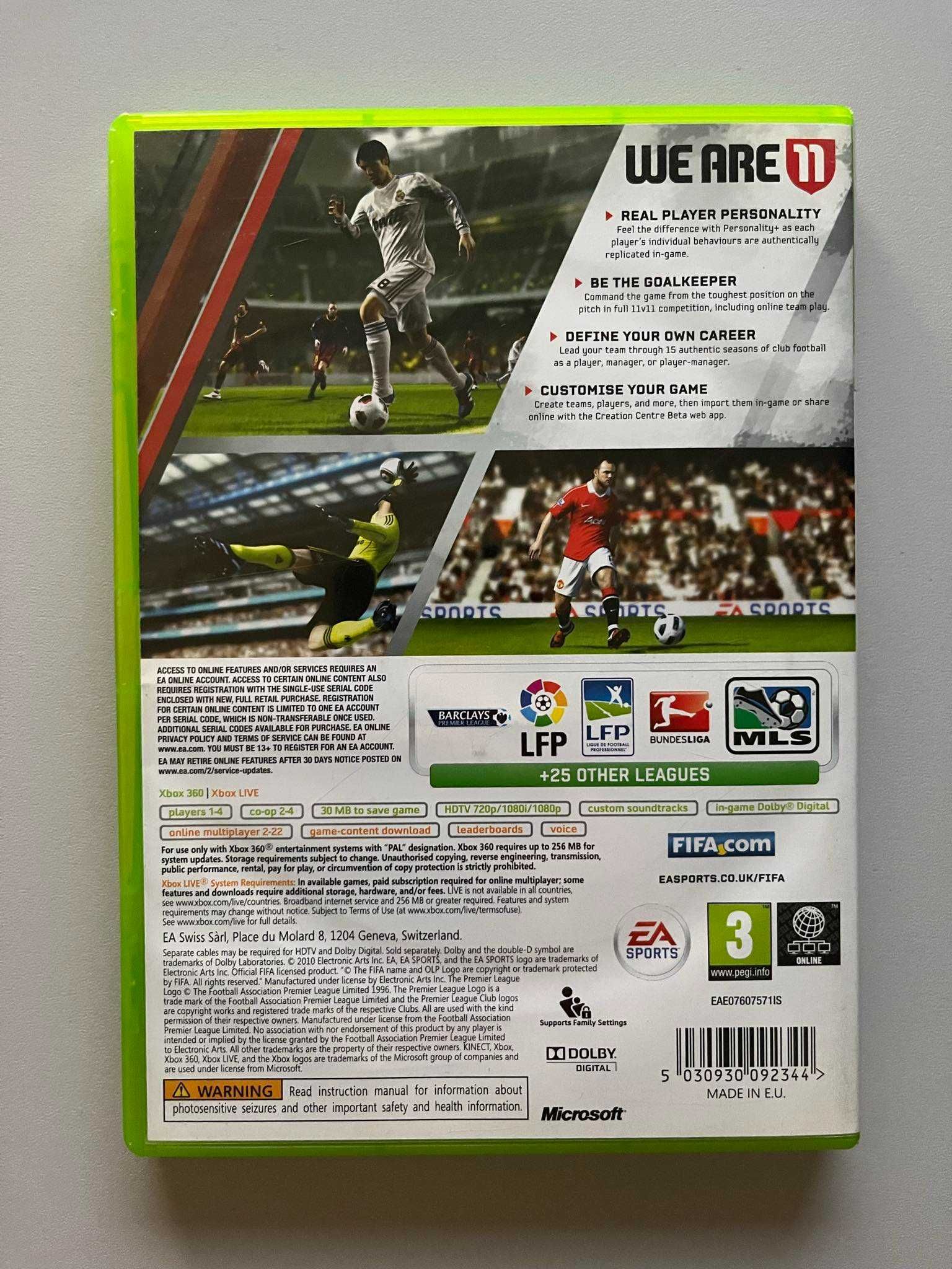 Gra FIFA 11 - Xbox 360