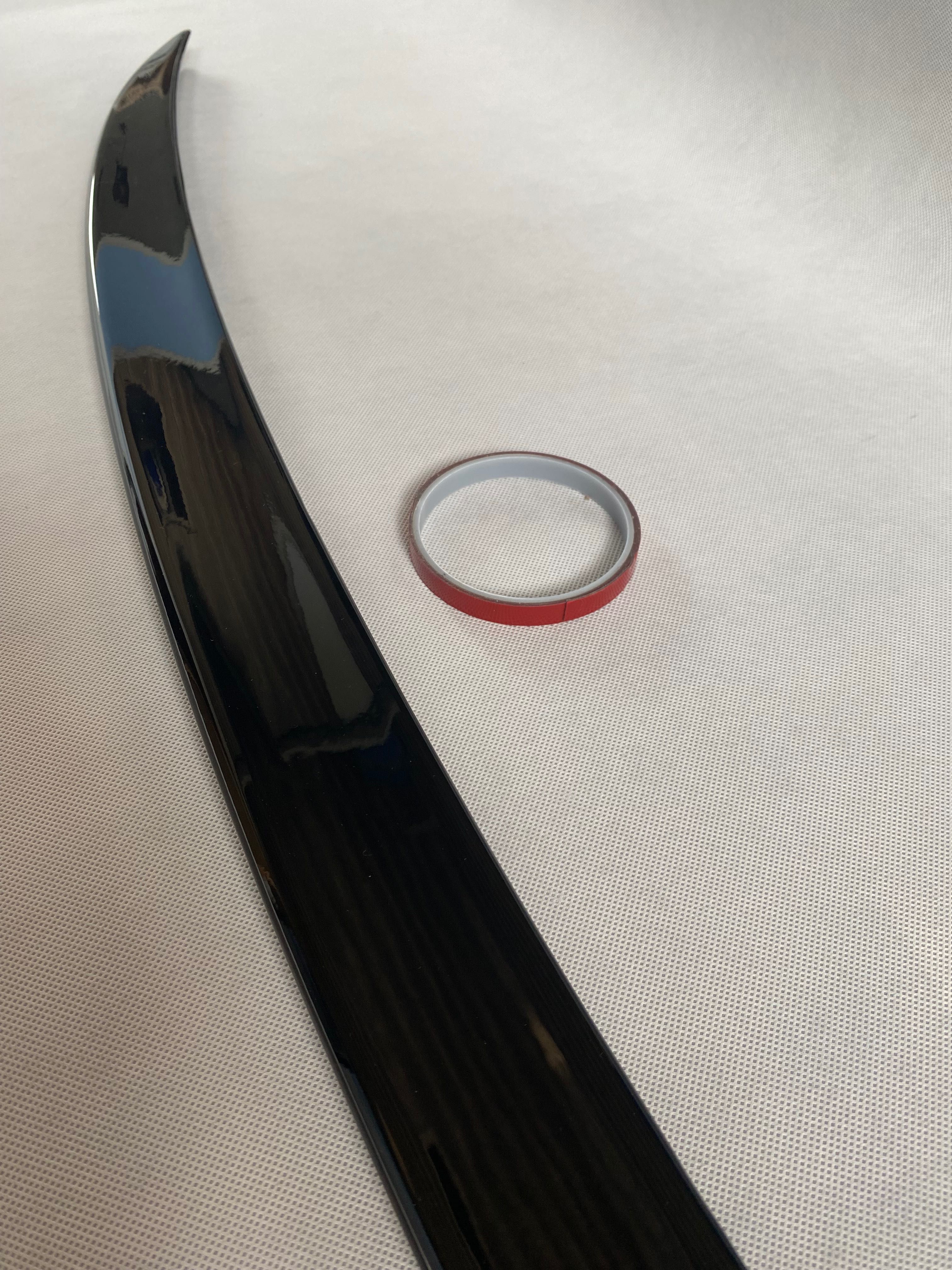 Spoiler Lotka Dokładka Spojler AUDI A5 8T B8 CZARNY POŁYSK