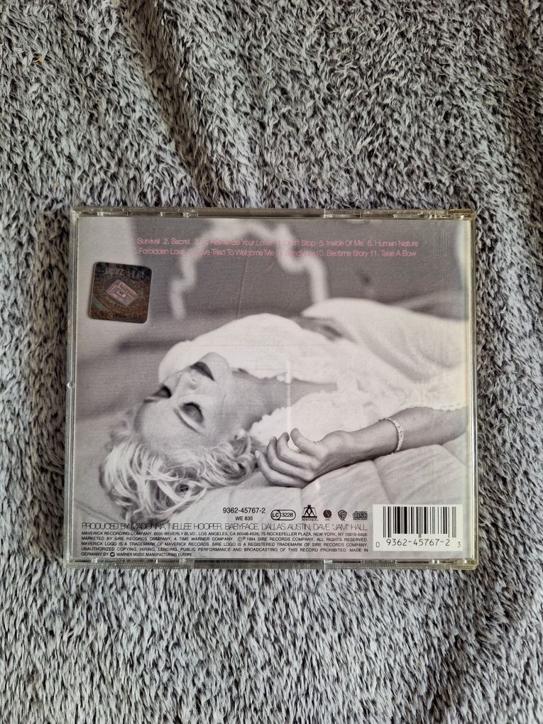 Płyta CD Madonna Bedtime stories album