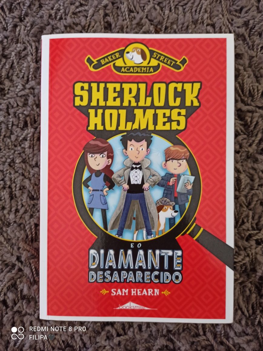 Livro Sherlock Holmes o Diamante Perdido