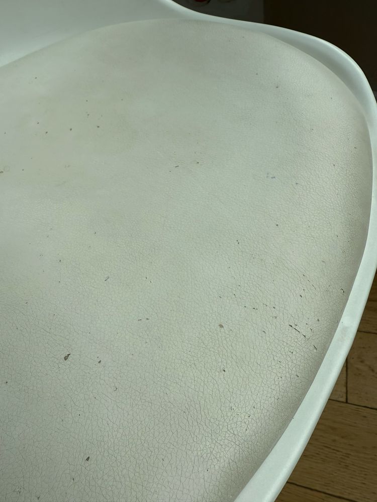 Krzesło stołowe 8 SZTUK białe