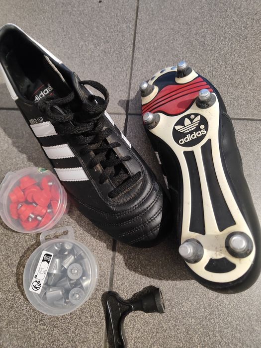 Korki buty sztole Adidas world cup 40 2/3  pakiet wkrętów