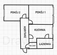 Wynajmę Mieszkanie Żmigród Centrum | 2 pokoje  / 70m2 / dwie sypialnie