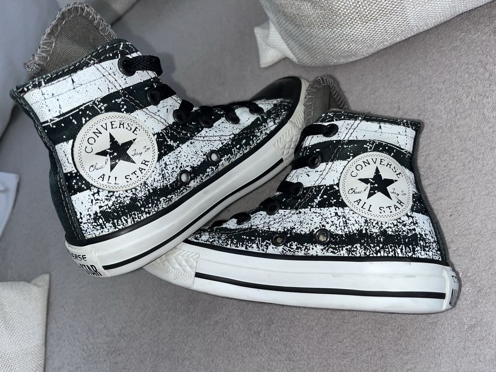 Wysokie limitowane converse conversy r.28 wkl.17cm