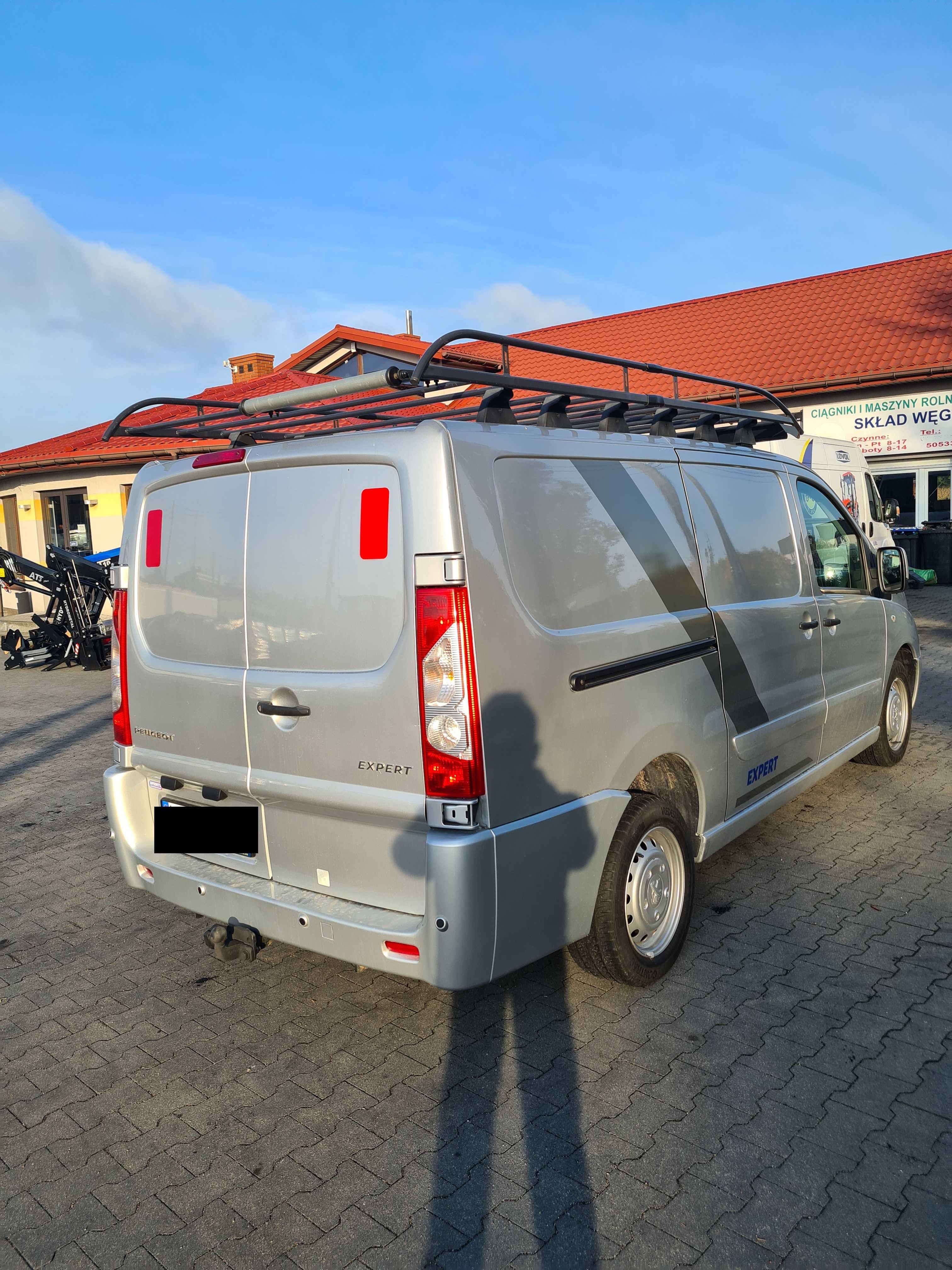 Bagażnik dachowy relingi Scudo Expert Jumpy Fiat Peugeot Citroen