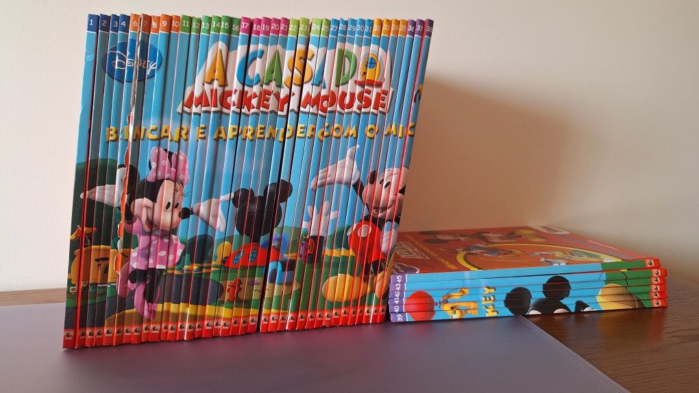 Coleção de livros: A Casa do Mikey Mouse
