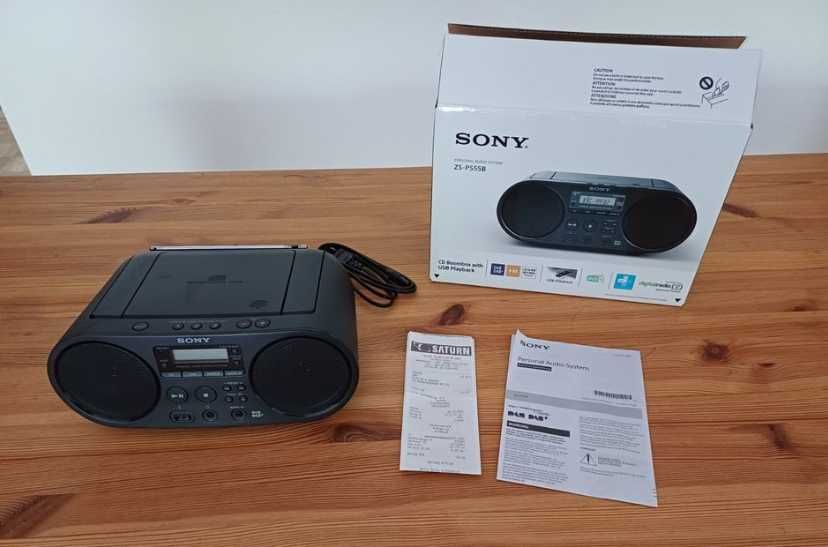 Радіоприймач магнітола Sony ZS-PS55B