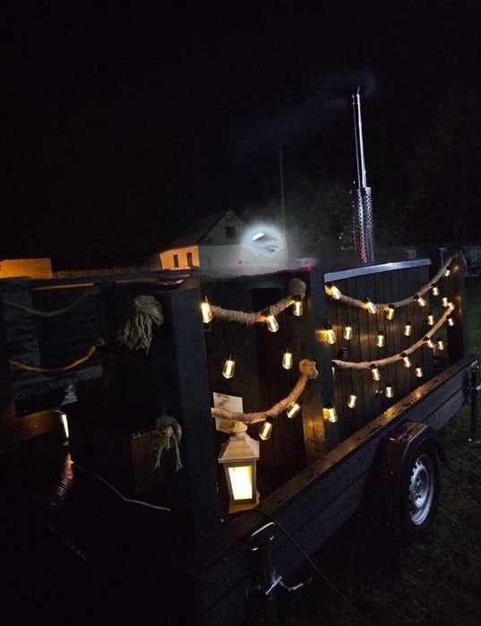 *WYNAJEM* Mobilna Balia Jacuzzi GO - *DUŻA*  Spa, Bania, Ruska Bania