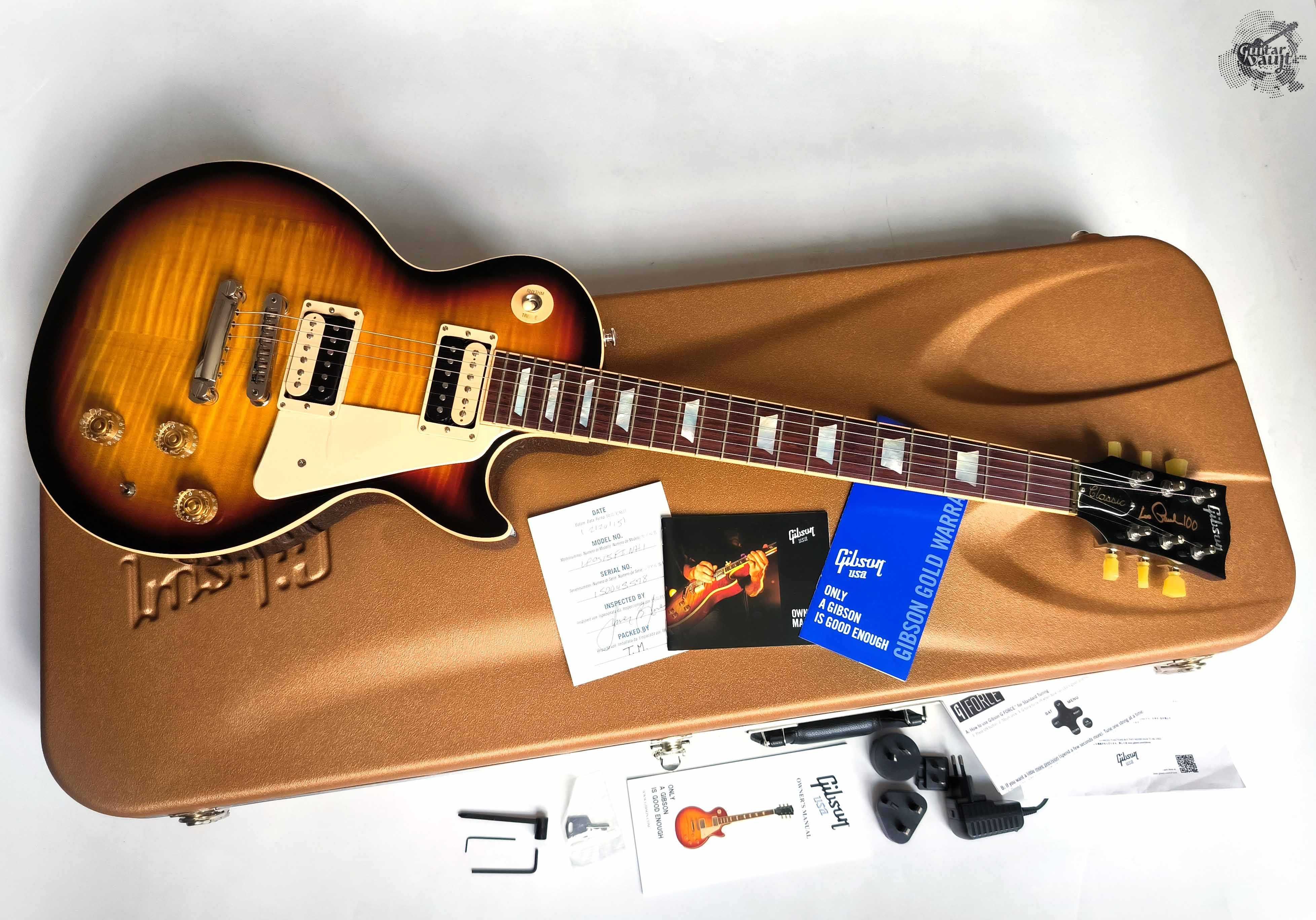 Gibson Les Paul 100th Anniversary Classic Plus '2015 Sunburst