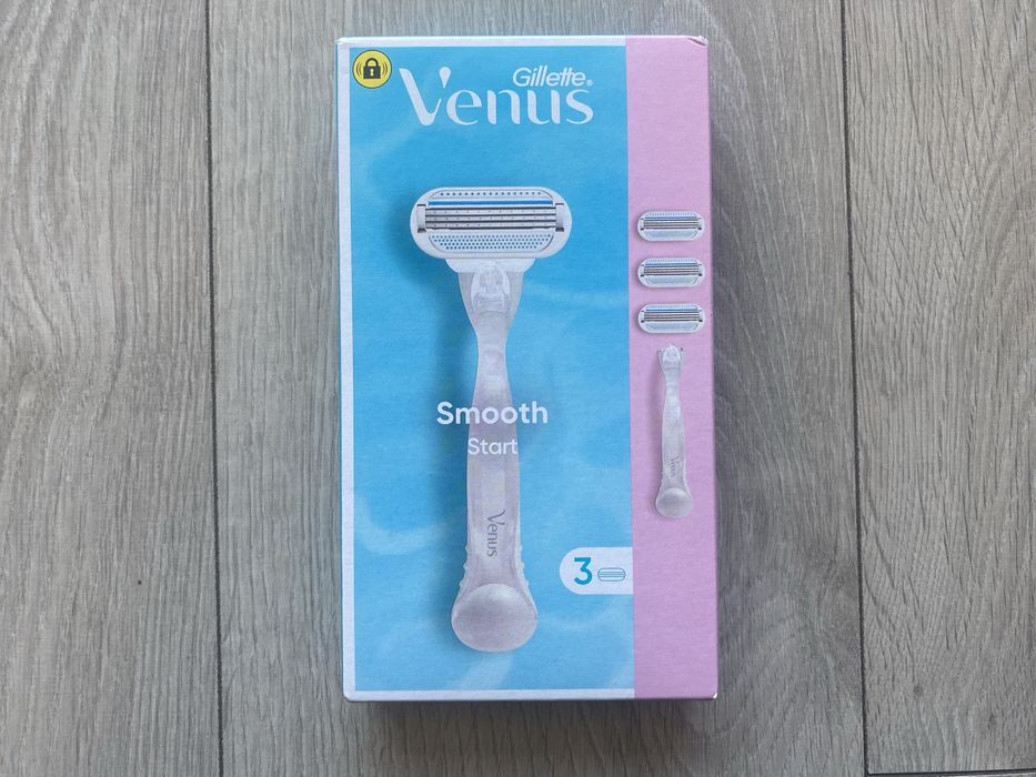 Maszynka do golenia +3x wkłady Gillette VENUS Smooth dla kobiet Okazja