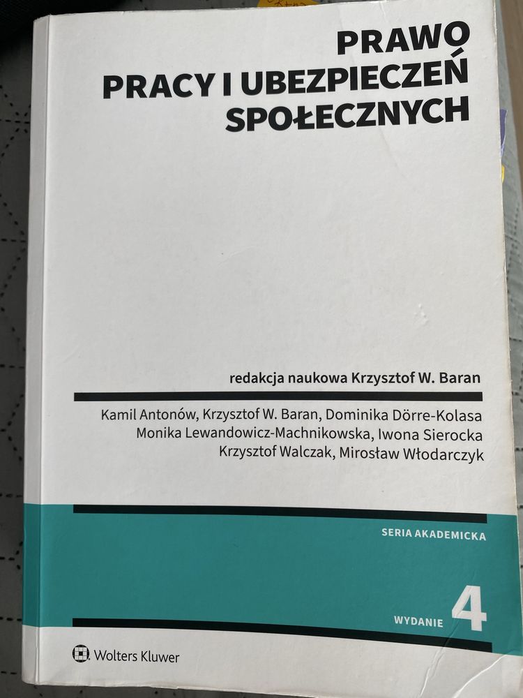 Prawo pracy i ubezpieczeń społecznych