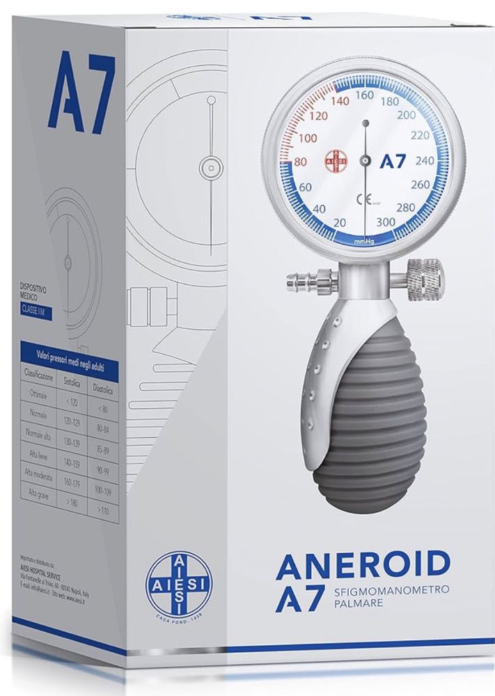 AIESI Profesjonal ciśnieniomierz ręczny ANEROID A7