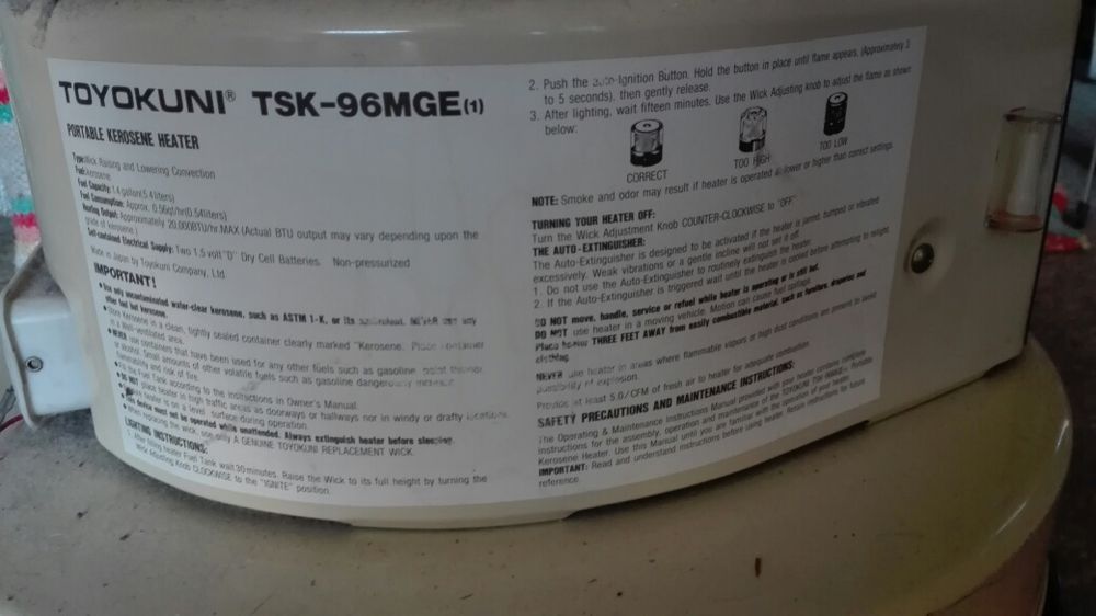 Aquecedor Toyokuni