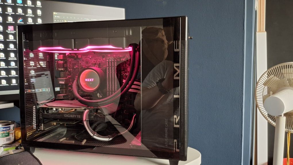 Komputer pc do gier. Nzxt Core I5, 32gb ddr4 ram, m.2 512 SSD, wifi 6,