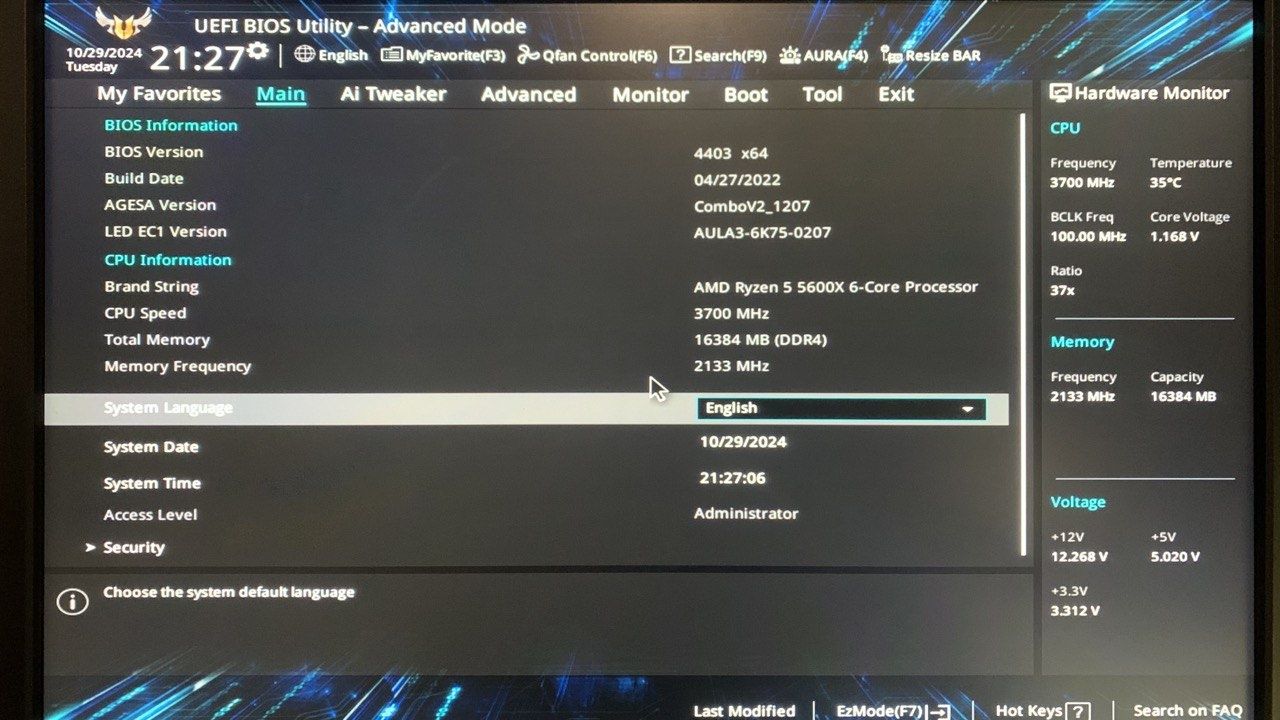 Asus TUF Gaming X570-Plus WIFI