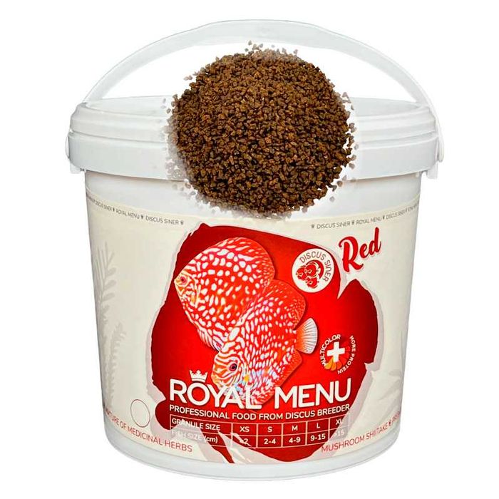 Royal Menu DS RED L, paletki, skalary, pielęgnice, pokarm dla ryb 200g