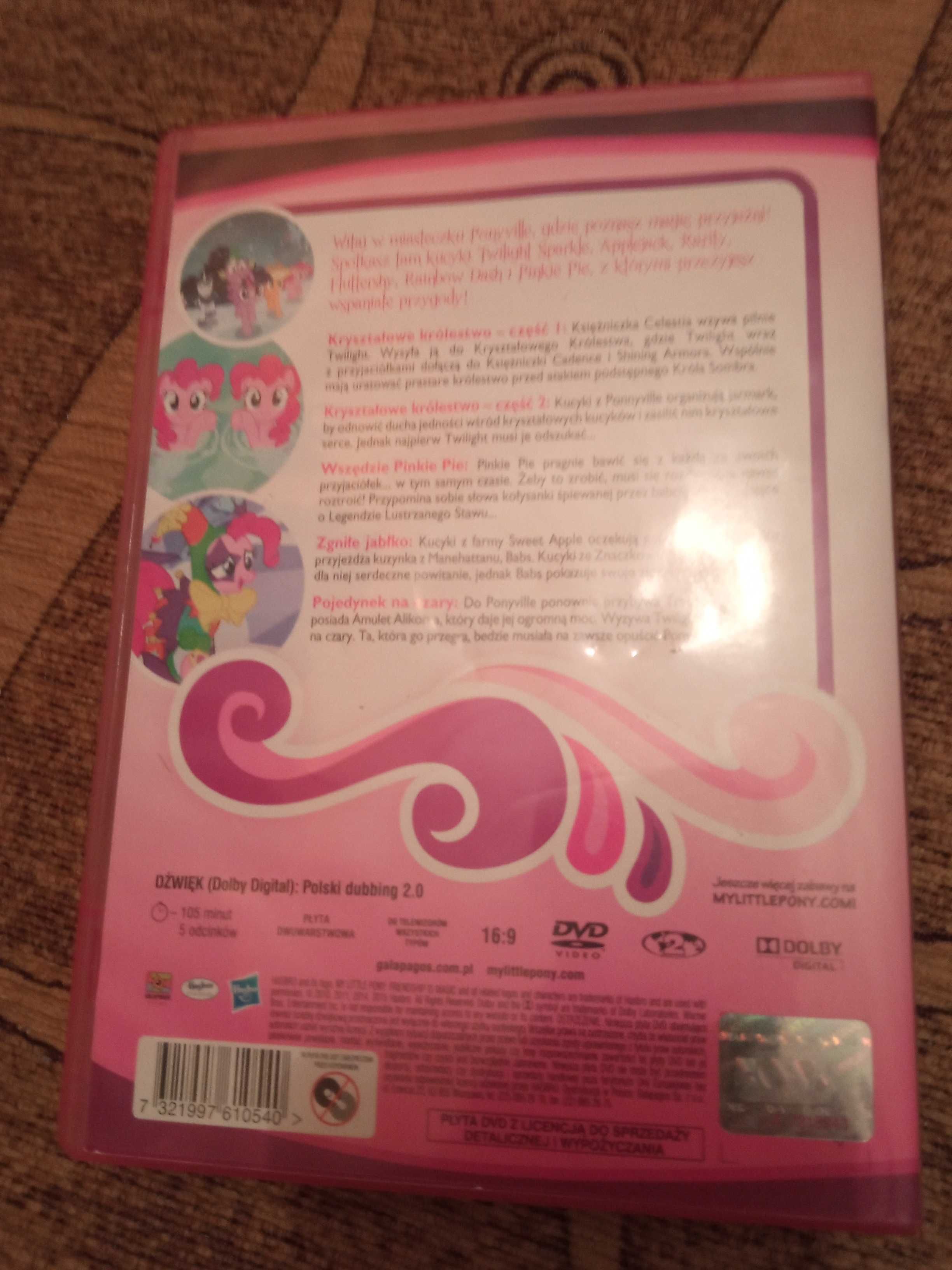 Płyta DVD my little pony