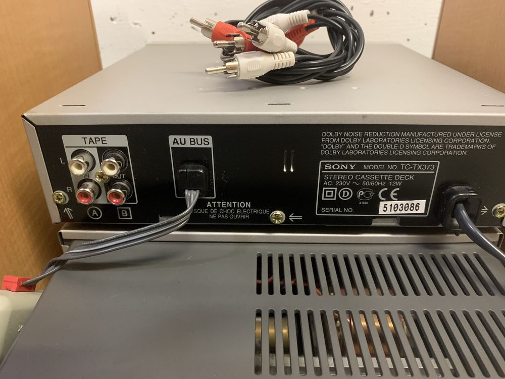 SONY model NO. HCD-MD373