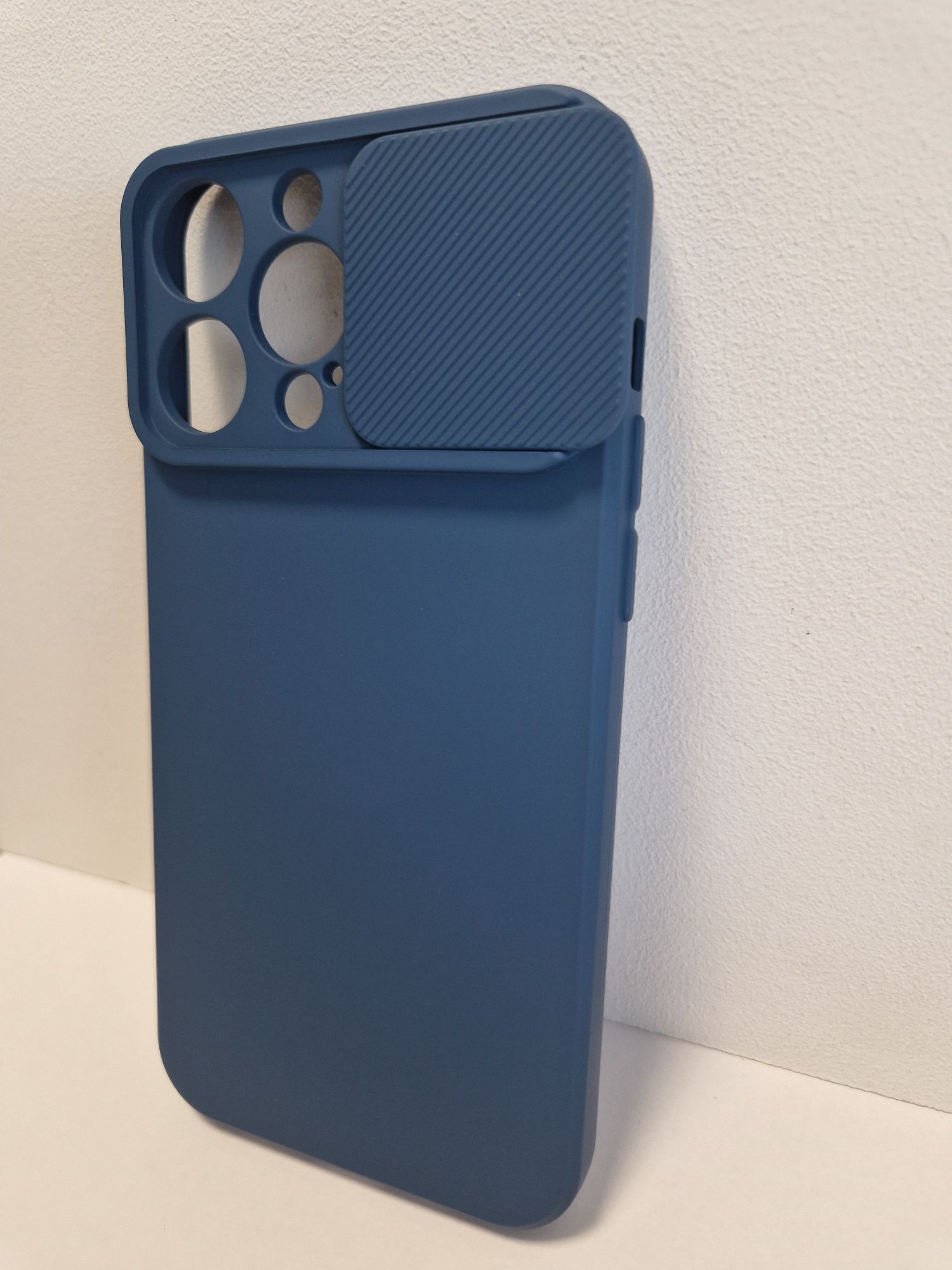 Camshield Soft do Iphone 14 Pro Max Granatowy