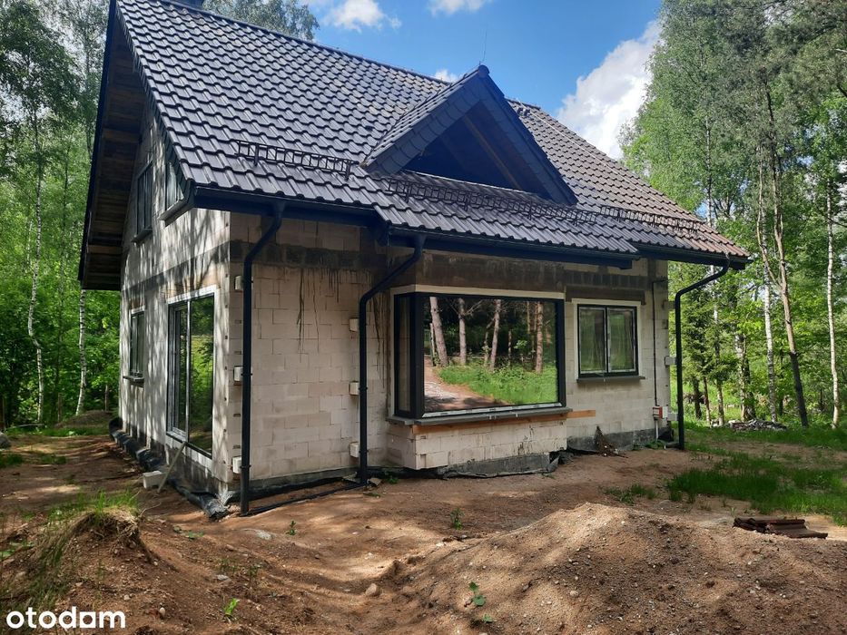 Dom w budowie, stan surowy zamknięty - jez. Dadaj