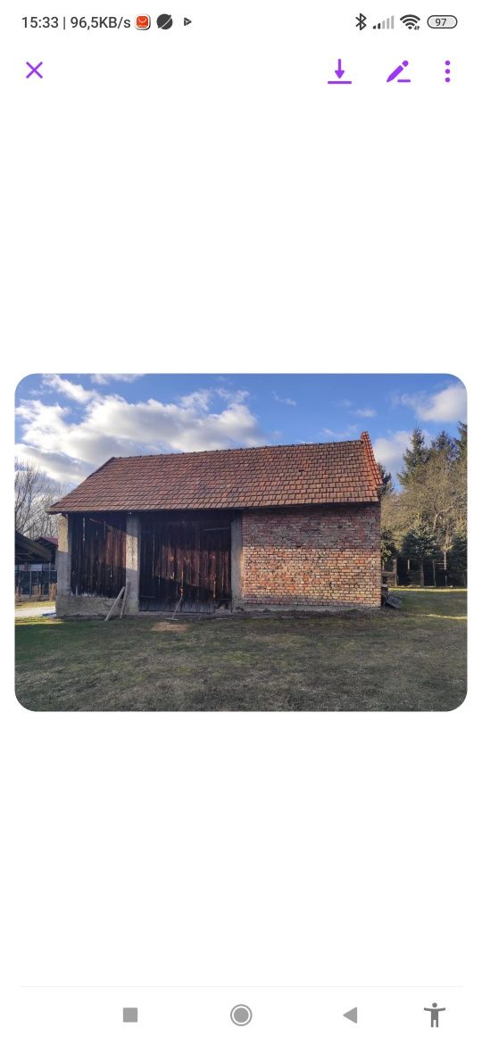 Budynek do rozbiórki