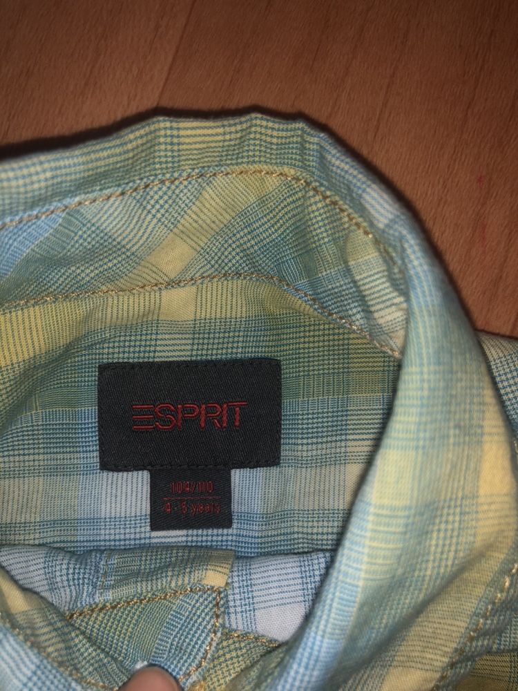 Рубашка фирменная Esprit 4-5 лет