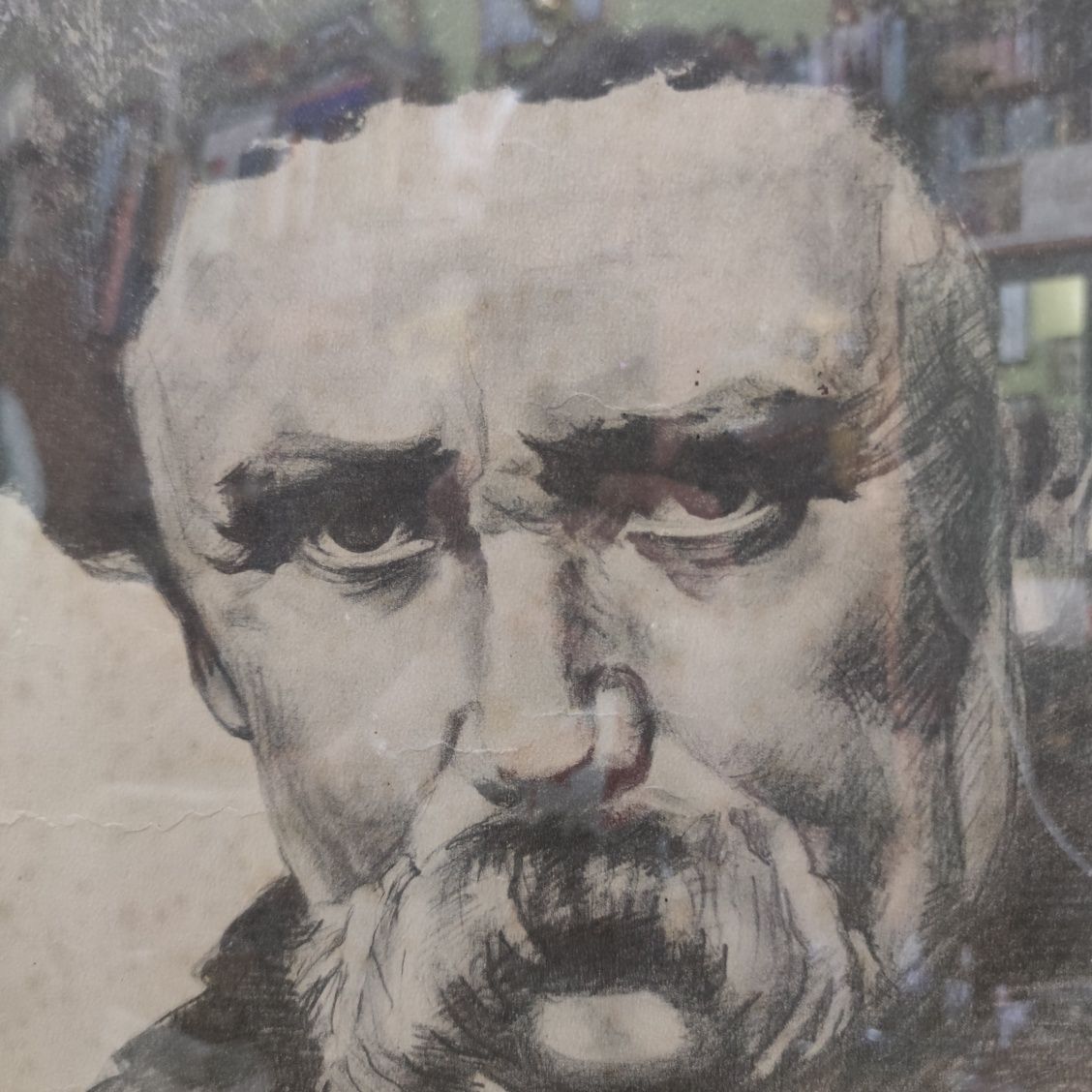 Антикварна картина портрет Т.Г.Шевченка, 1949р., Австралія