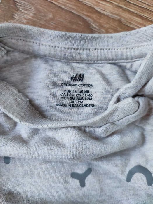 Komplet chłopięcy h&m rozmiar 56