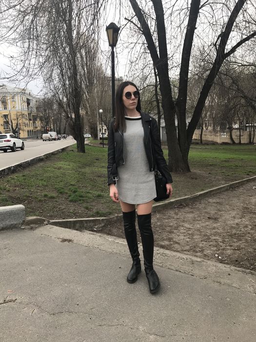 Саплги ботфорды Zara