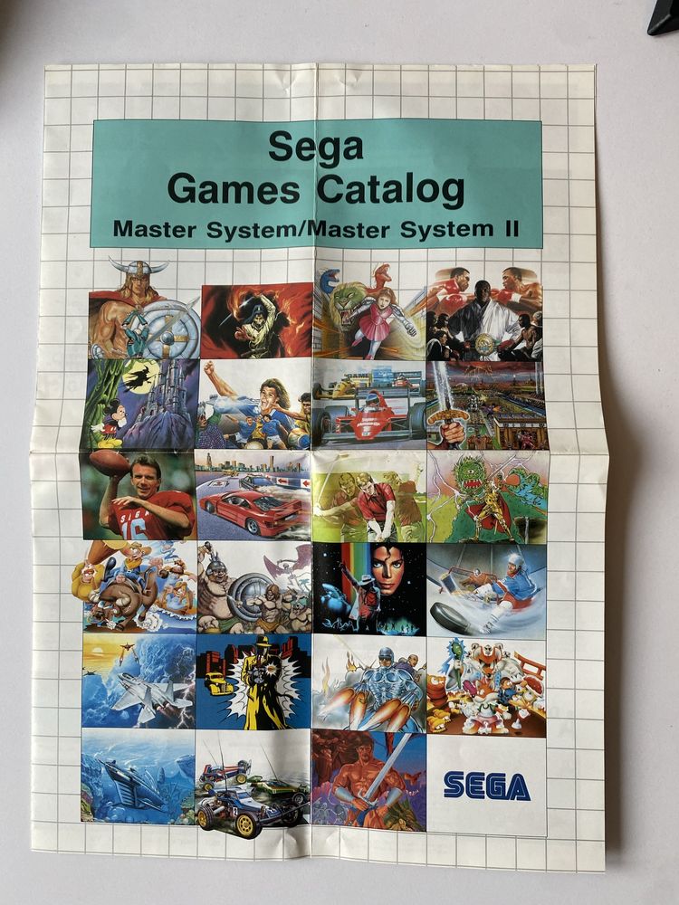 Sega Master System II + 3 Jogos