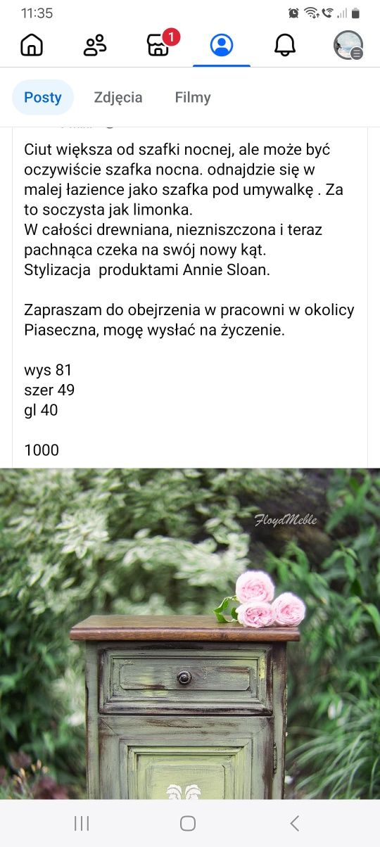 Śzafka Komoda pod umywalkę Piaseczno wysylka