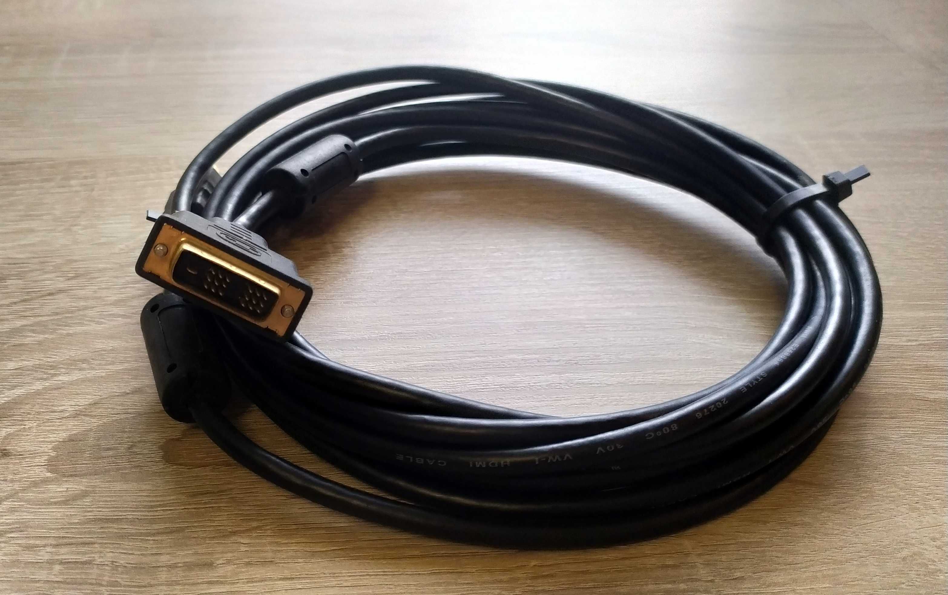 Kabel DVI-HDMI Full HD 5m