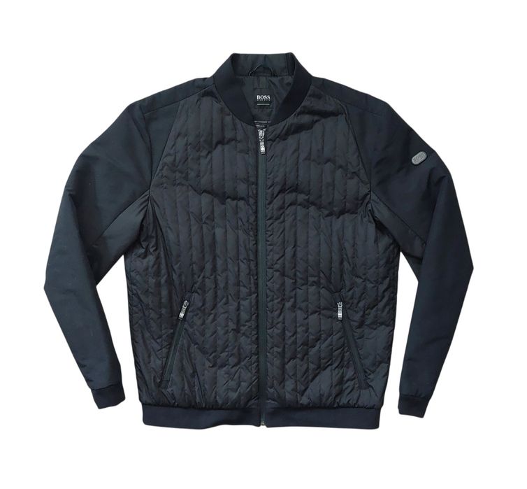 Hugo Boss nowa kurtka męska lekka bomber ocieplana Primaloft r. L